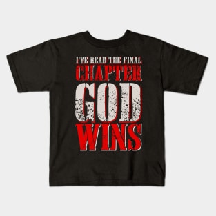 Chapter God Wins Kids T-Shirt